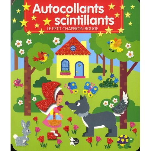 Le petit chaperon rouge - Autocollants scintillants
