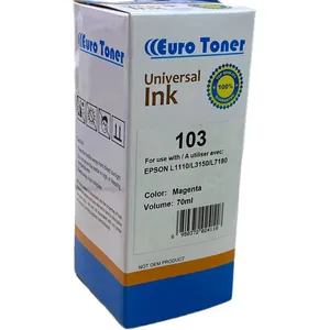 Epson 103 Magenta - Bouteille d'encre compatible EuroToner