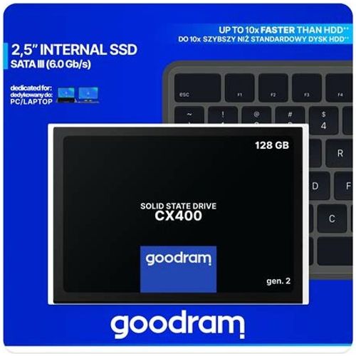 Goodram SSD 128GB 2,5" SATA III CX400