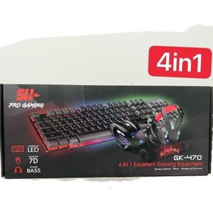 Pack gaming 4 en 1 SH Pro Gaming GK-470
