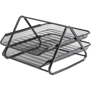 Panier à courrier 2 étages en métal