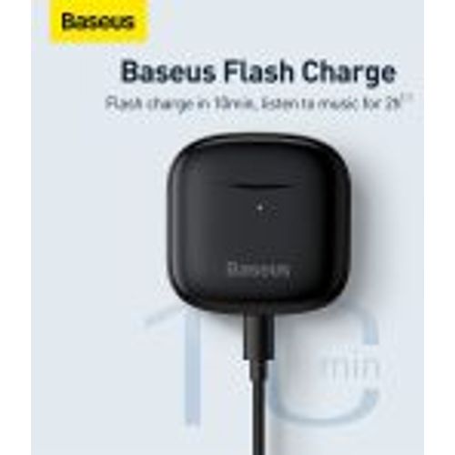 Baseus Bowie E3 Wireless Bluetooth Earphones Black - 2
