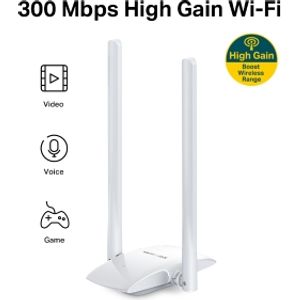 Adaptateur WiFi à gain élevé 300 Mbps USB