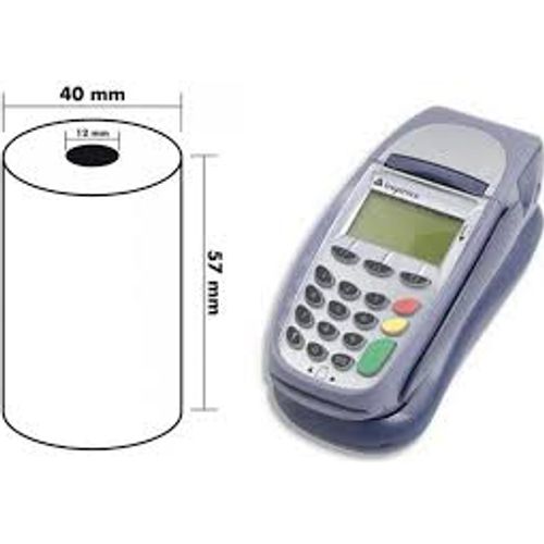 رول ورق حراري مرجع 5748، متوافق مع جميع طابعات التذاكر الحرارية (10 قطع). - 3