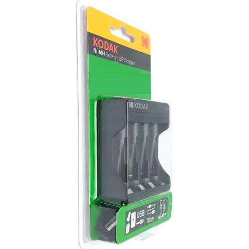 شاحن كوداك USB لبطاريات 4x AAA أو 4x AA لبطاريات ني-مه قابلة لإعادة الشحن - 3