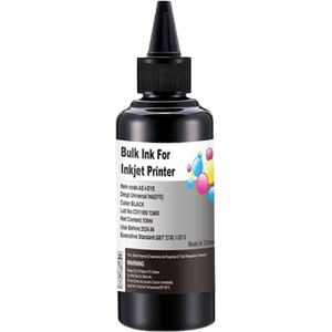 قوانان لون أسود x 100 مل زجاجة حبر خرطوشة تعبئة