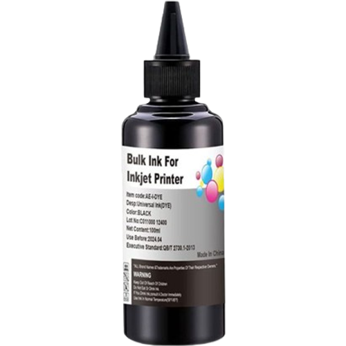 Bouteille d'encre de recharge Noir 100ml