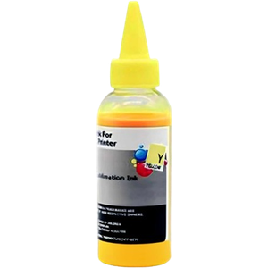 Yellow Ink Bottle Refill Kit x 100ml for Inkjet Cartridge
