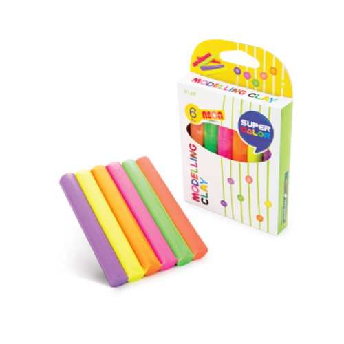 Modeling clay JORDAN COLOR 6 colors - 2