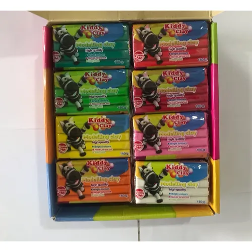 عجينة للنمذجة بار 160 جم متنوعة كيدي كلاي - 2