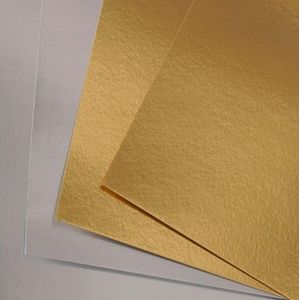 Papier Canson 1 Feuille Argentée\dorée 50x65 280g
