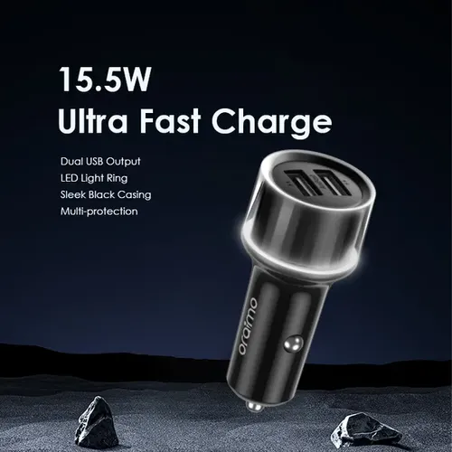 oraimo Highway 15 15.5W Car Charger with 3 - 2