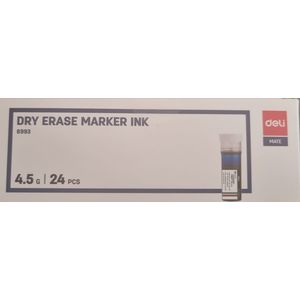 Cartouche Dry Eraser Marker INK - Pack de 24 Bleu