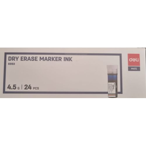 Cartouche Dry Eraser Marker INK - Pack de 24 Bleu