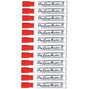 Marqueur Dry Erase  MONAMI NOIR pack 12 pcs