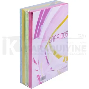 100 CHEMISES DOSSIERS FORMAT 24*32 DOUBLE-180g multicouleur