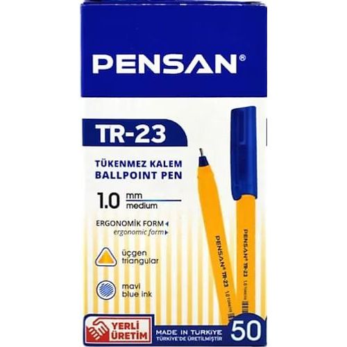 Stylo PENSAN TR23 Bleu - Pack de 50