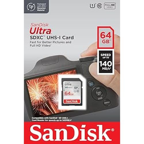 Carte mémoire SanDisk Ultra 128 Go SDXC UHS-I