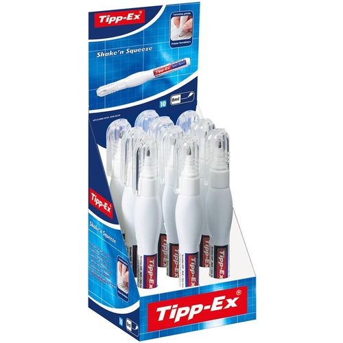 Stylo correcteur Tipp-Ex 8 ml boite de 10pcs