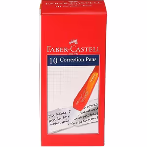 Stylo Correcteur Faber-castell pack 10 pcs