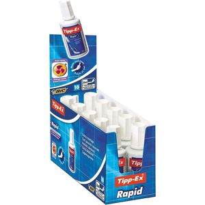 Correcteur Tipp-ex Rapid 20ml pack de 10 pcs