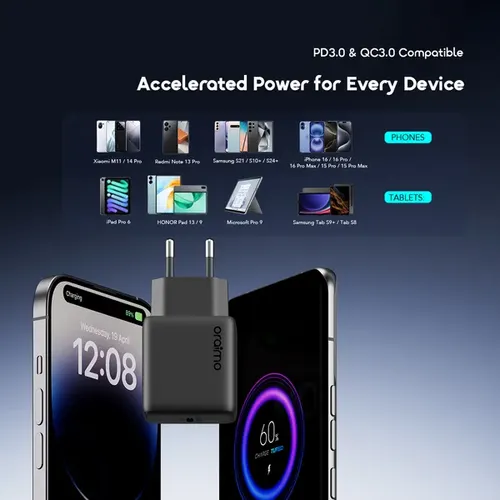 Chargeur Oraimo PowerGaN 251 25W GaN Ultra Fast - 3