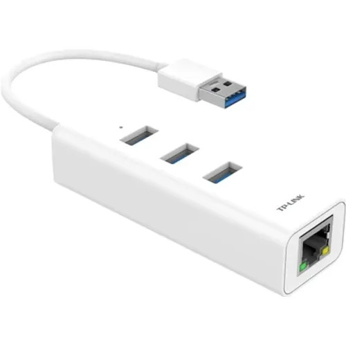 TP-Link Hub USB 3.0 Adaptateur USB TO RJ45 Ethernet Gigabit avec 3 ports