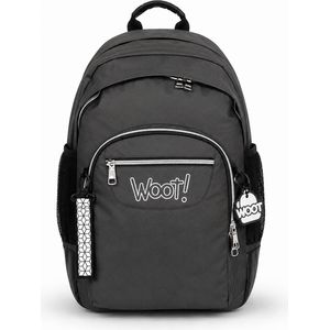 Woot Black School Backpack