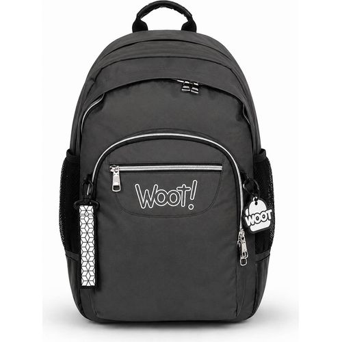 Woot Black School Backpack