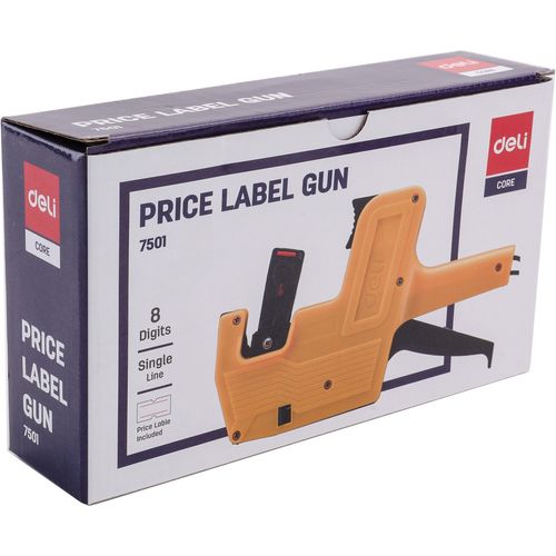 Etiqueteuse Deli Price Label Gun 7501, 8 digits, ligne Simple - 5