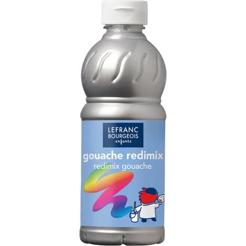 غواش LEFRANC & BOURGEOIS Redimix سعة 500 مل – لون فضي