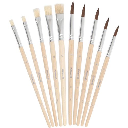 مجموعة فرش رسم 10 قطع Pelikan  - 2