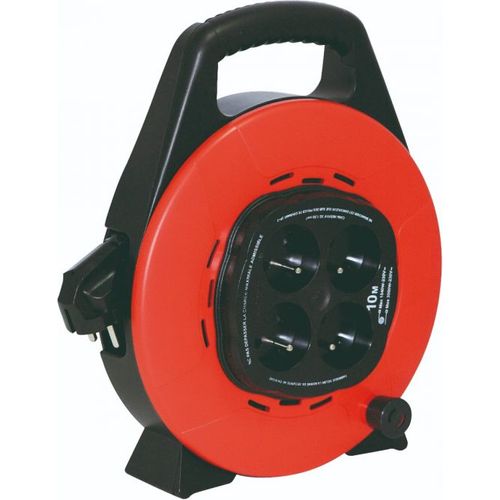Enrouleur domestique 10m 4x2P+T