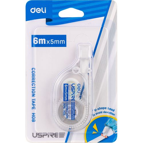 Ruban Correcteur Deli Uspire H08 6m x 5mm - 2