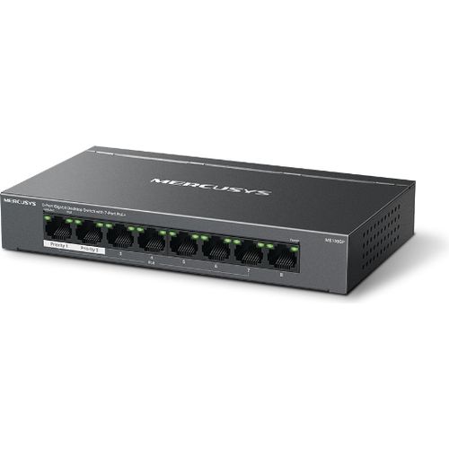 Switch Mercusys de 8 ports Gigabit avec 7 ports PoE+ - 3