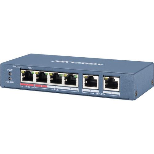 Switch PoE non administrable 4 ports Fast Ethernet