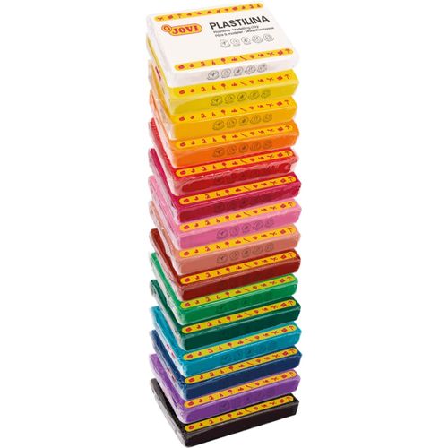 Pâte à Modeler JOVI Plastilina Végétale 15 x 350g – Couleurs Assorties - 2