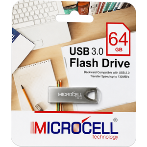 MICROCELL Clé USB 64Gb 3.0 vitesse 130 Mb/s