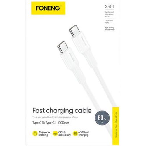 Foneng X63 – Câble de charge rapide 60 W