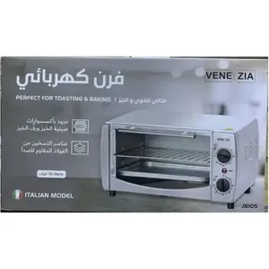 Venezia JB10S – Four électrique 10 L, 1000 W, Blanc
