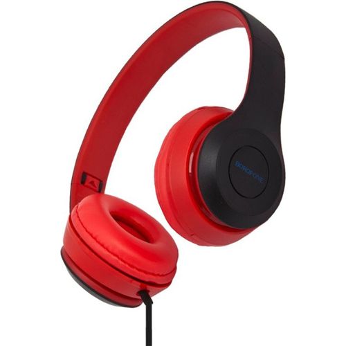 Casque Filaire BO5 Star Sound Rouge avec Microphone – Son Stéréo HD, Jack 3,5 mm - 2