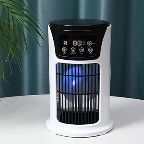 Mini Rafraîchisseur d’Air USB avec Humidificateur 300 ml et Lumière LED - 2