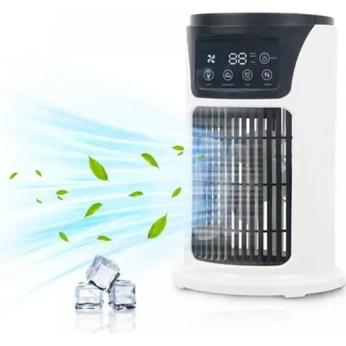 Mini Rafraîchisseur d’Air USB avec Humidificateur 300 ml et Lumière LED - 3