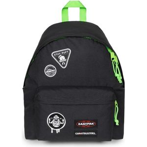 Eastpak Padded Pak'r Ghostbusters Patches Backpack – Black / Fluorescent Green