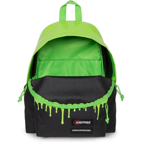 حقيبة ظهر إيستباك Padded Pak'r Ghostbusters Slime – أسود وأخضر فلوري - 2