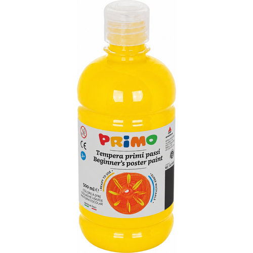 Gouache Liquide PRIMO Jaune Primaire 500 ml