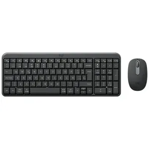 LOGITECH MK250 GraphiteLogitech MK250 Graphite – Ensemble Clavier et Souris Sans Fil AZERTY