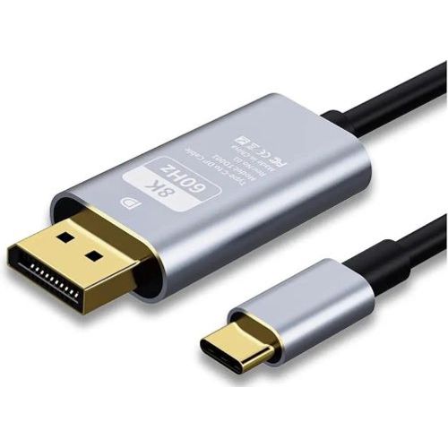 Câble USB Type-C vers DisplayPort – Transmission Vidéo 4K Haute Définition