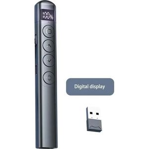 Pointeur Laser Rechargeable USB pour Présentation PowerPoint avec Télécommande Sans Fil