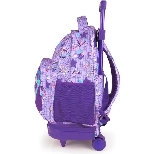 Sac à Dos à Roulettes Amovibles Gabol Funny Violet – 23 L - 2